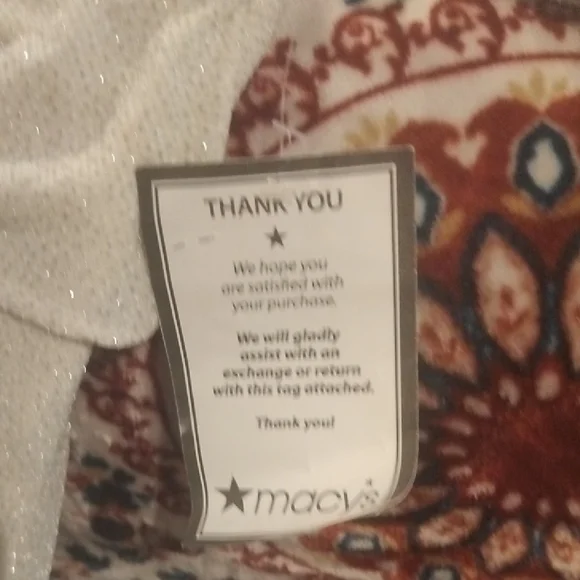 Macy's Shimmering Cream Bridal Gown - Picture 5 of 7